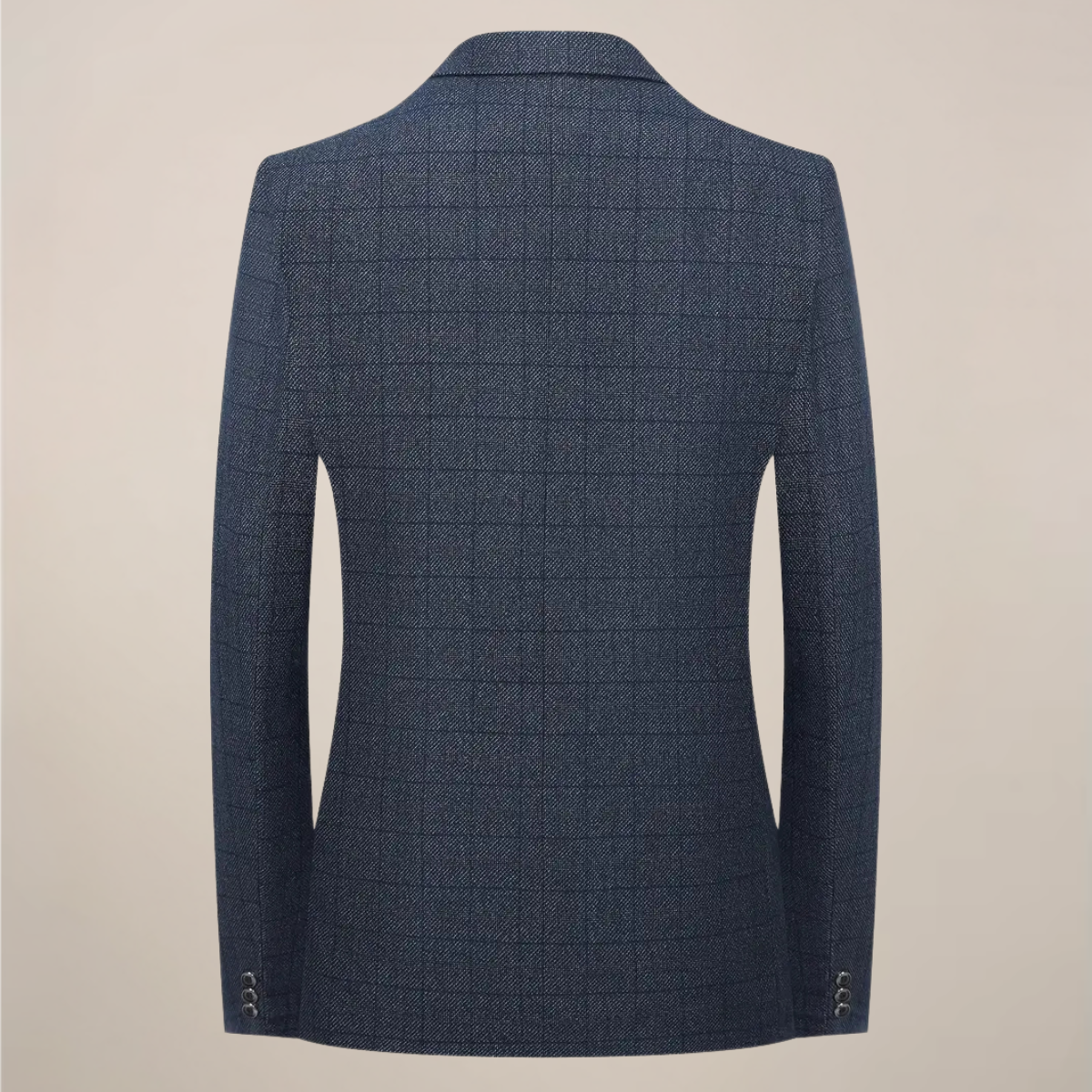 Classic Fit Checked Blazer for Men