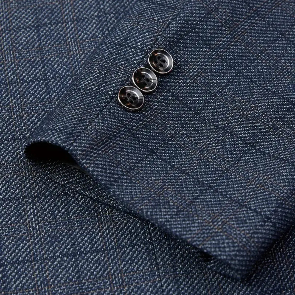 Classic Fit Checked Blazer for Men