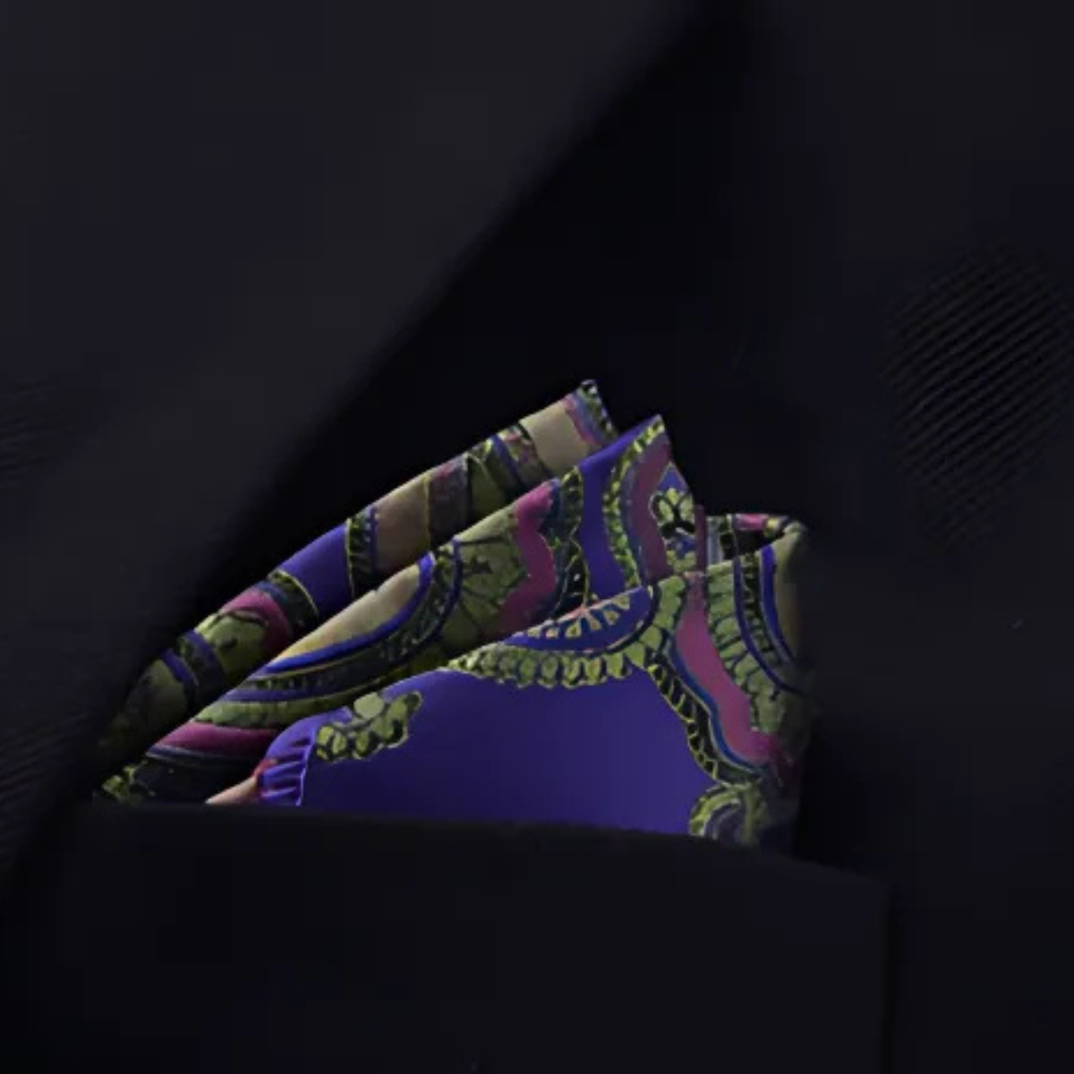 Classic Silk Pocket Square for Men