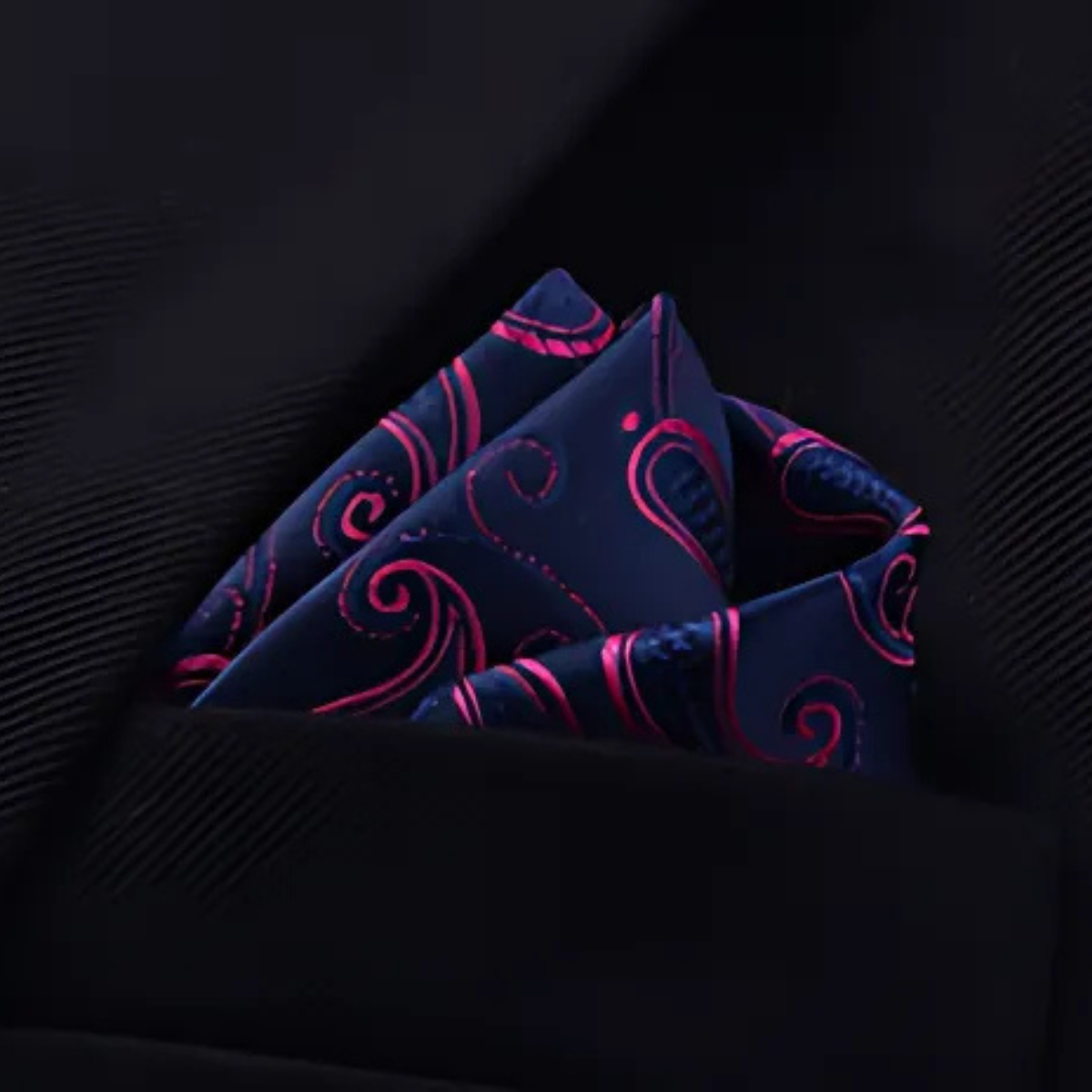 Classic Silk Pocket Square for Men