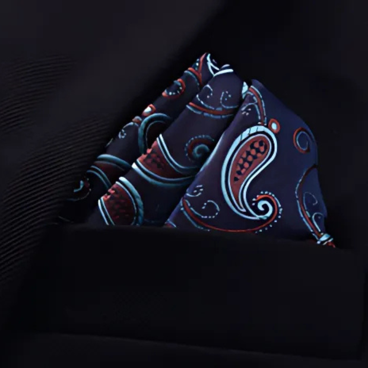 Classic Silk Pocket Square for Men