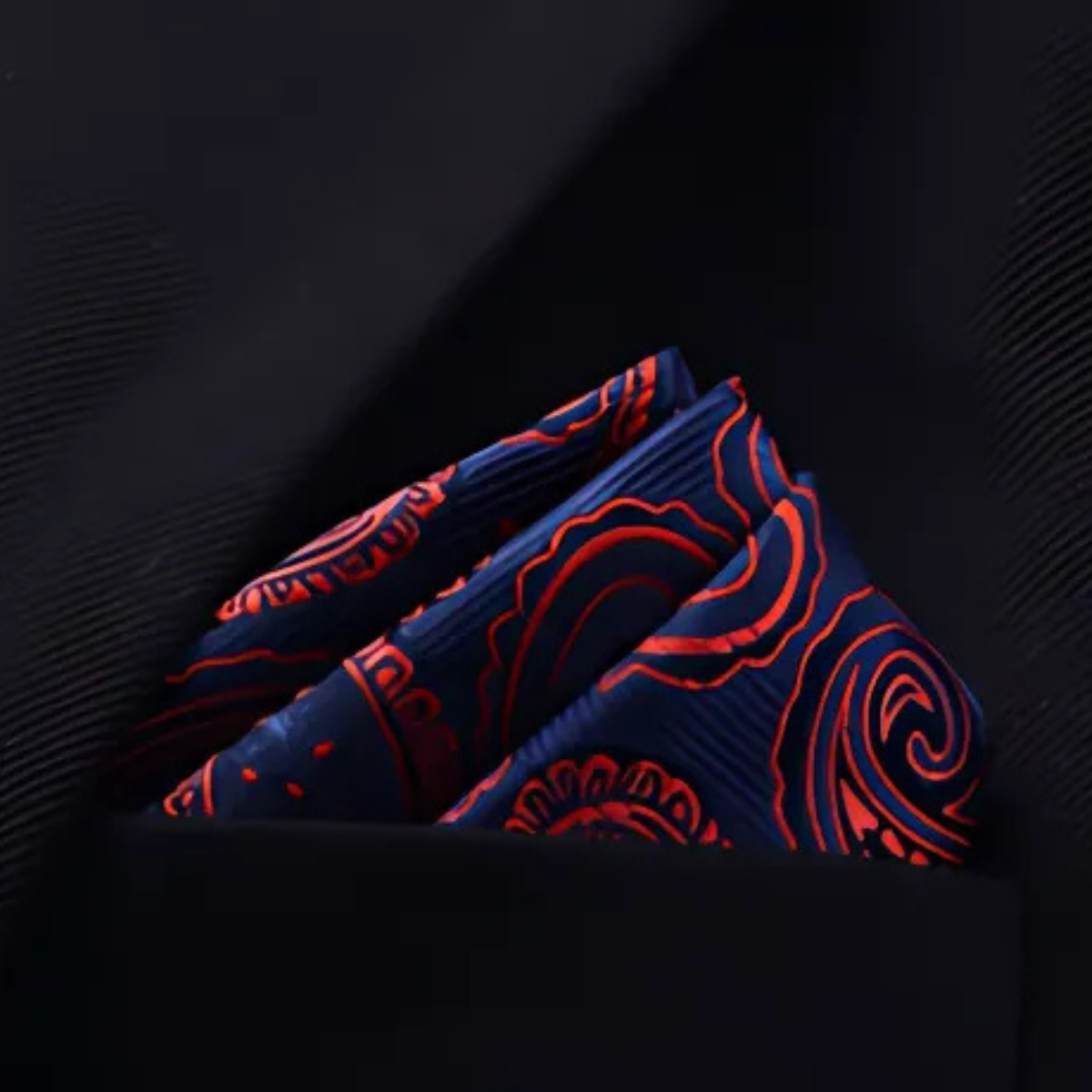 Classic Silk Pocket Square for Men