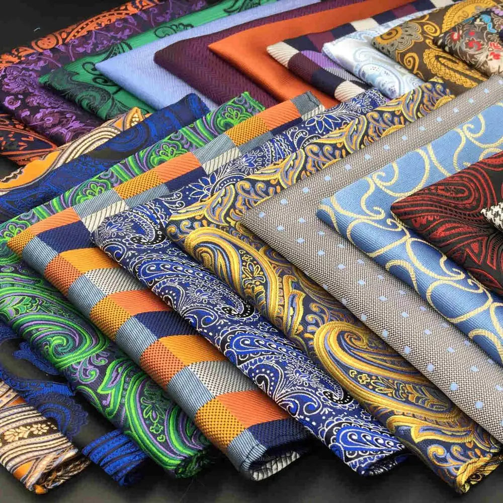 Classic Silk Pocket Square for Men - OutfitLondon