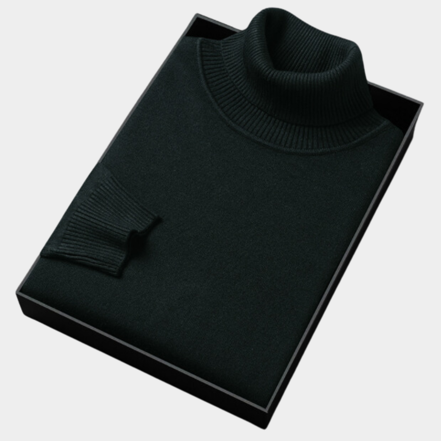 Men's Classic Polo Neck Sweater