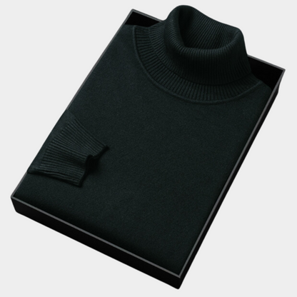 Men's Classic Polo Neck Sweater