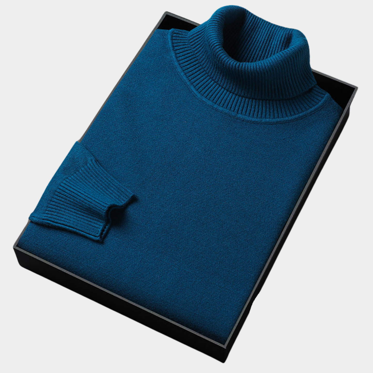 Men's Classic Polo Neck Sweater