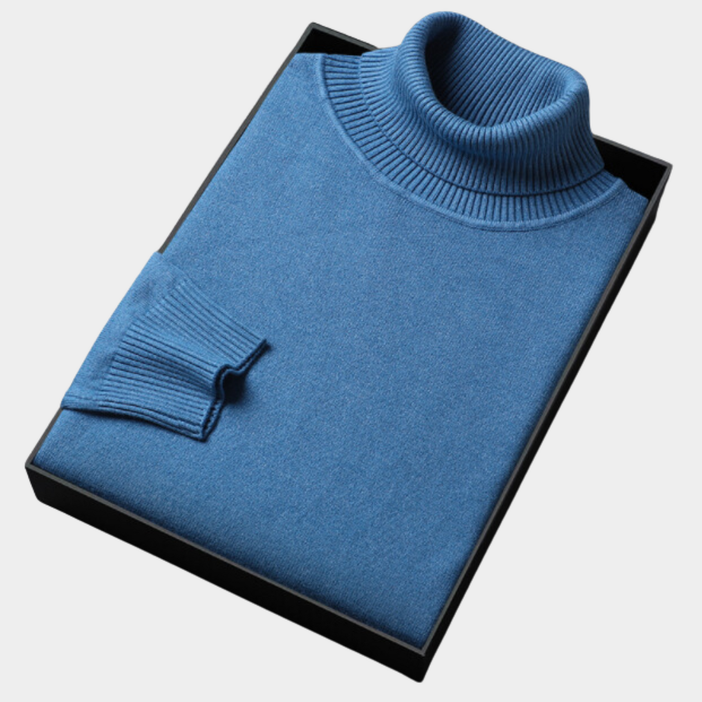 Men's Classic Polo Neck Sweater