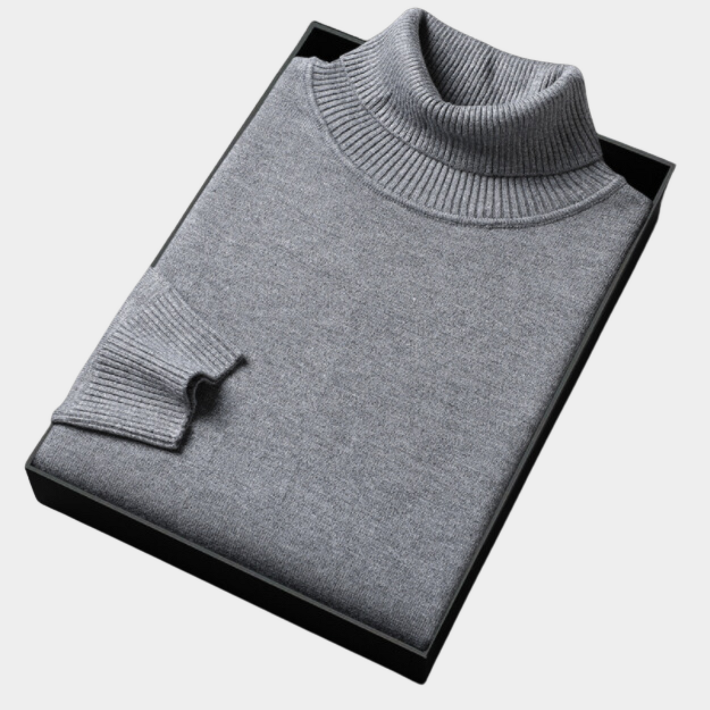 Men's Classic Polo Neck Sweater