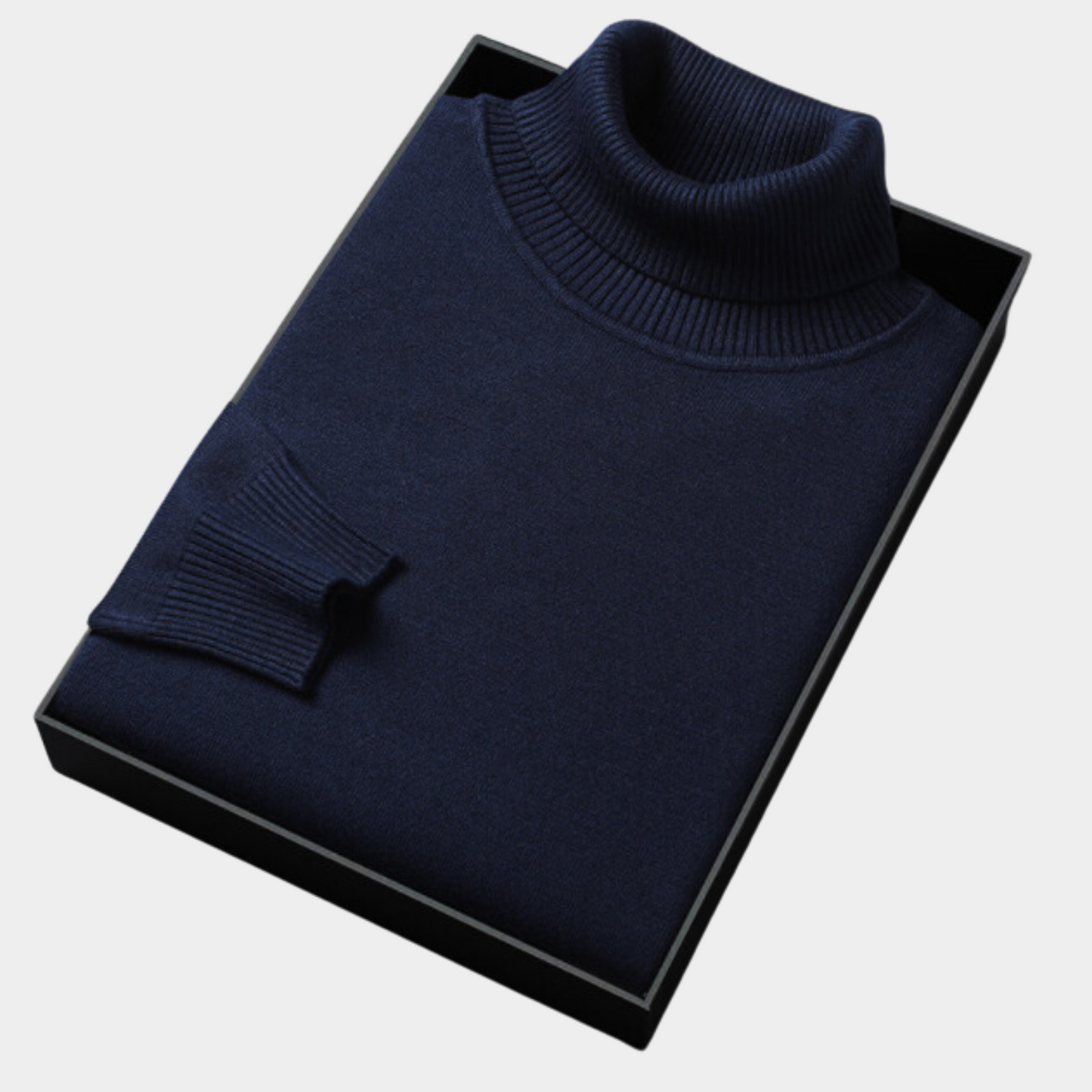 Men's Classic Polo Neck Sweater