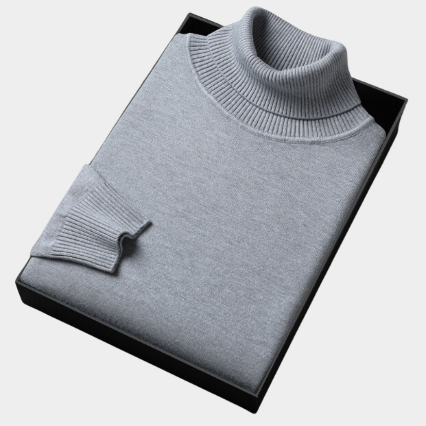 Men's Classic Polo Neck Sweater