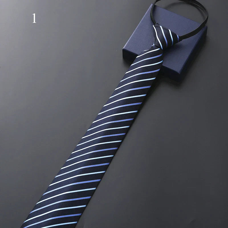 Slim Adjustable Men's Formal Tie for Work