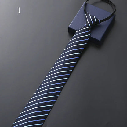 Slim Adjustable Men's Formal Tie for Work