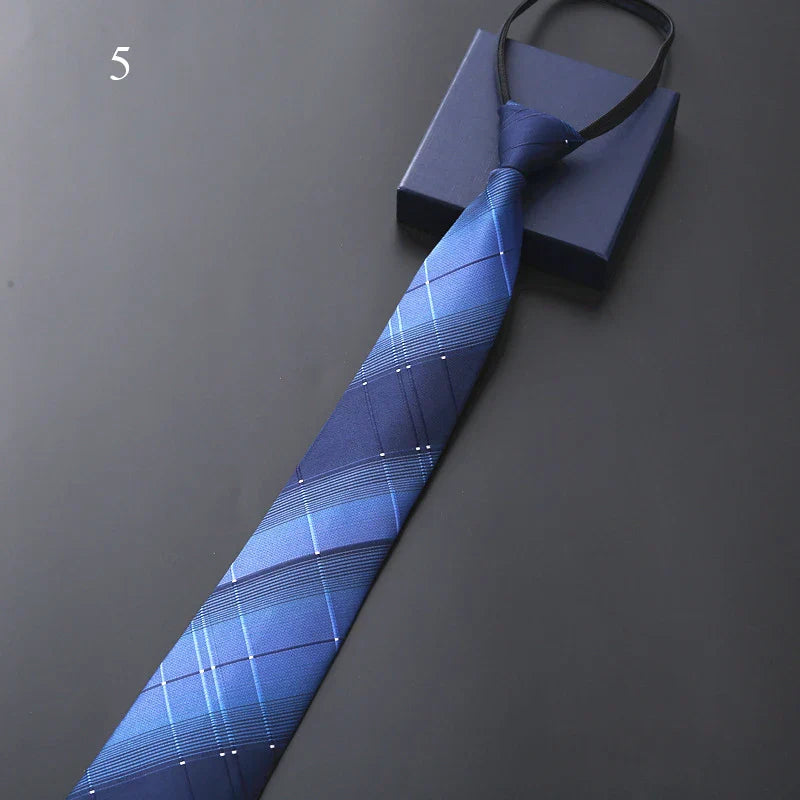 Slim Adjustable Men's Formal Tie for Work