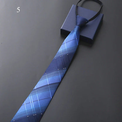 Slim Adjustable Men's Formal Tie for Work