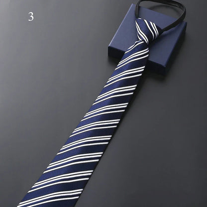Slim Adjustable Men's Formal Tie for Work