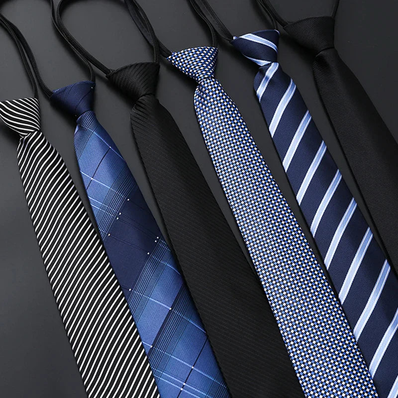 Slim Adjustable Men's Formal Tie for Work