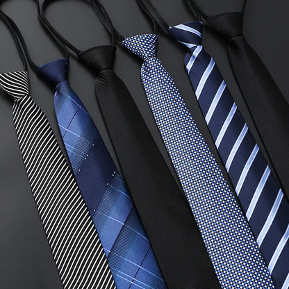 Slim Adjustable Men's Formal Tie for Work