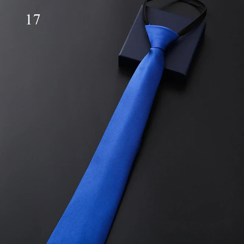 Slim Adjustable Men's Formal Tie for Work