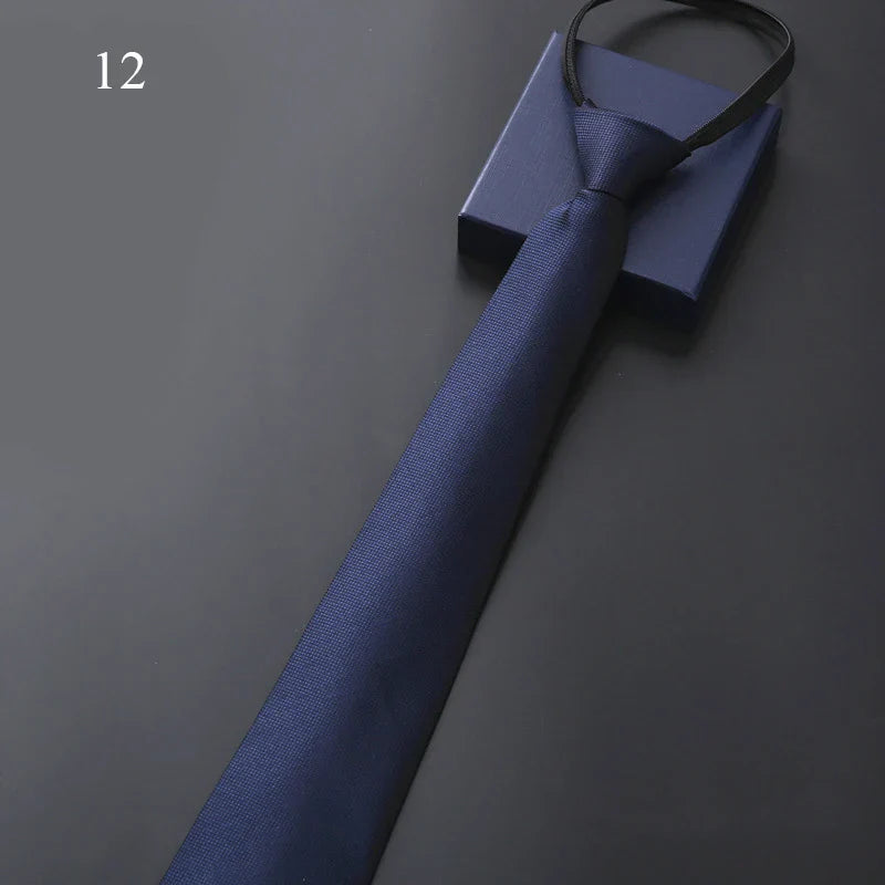 Slim Adjustable Men's Formal Tie for Work