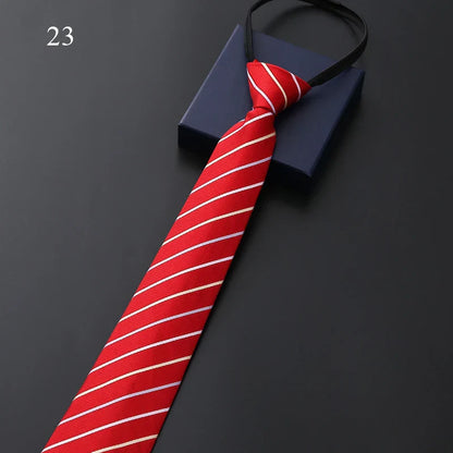 Slim Adjustable Men's Formal Tie for Work