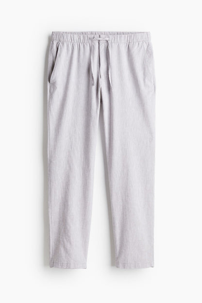 Comfortable Men's Elastic Waist Pants – Casual Fit