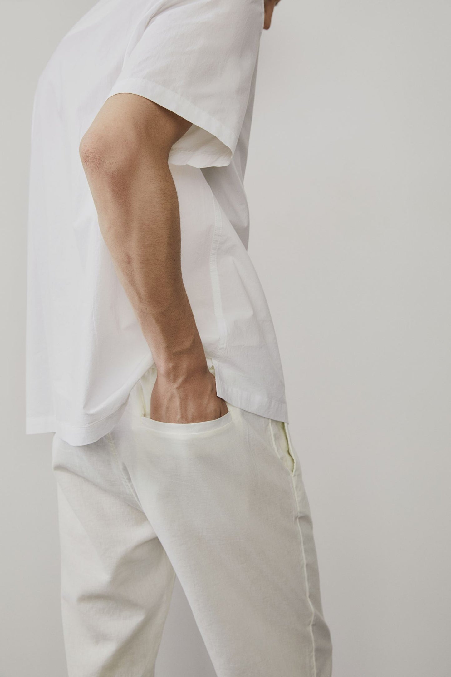Comfortable Men's Elastic Waist Pants – Casual Fit