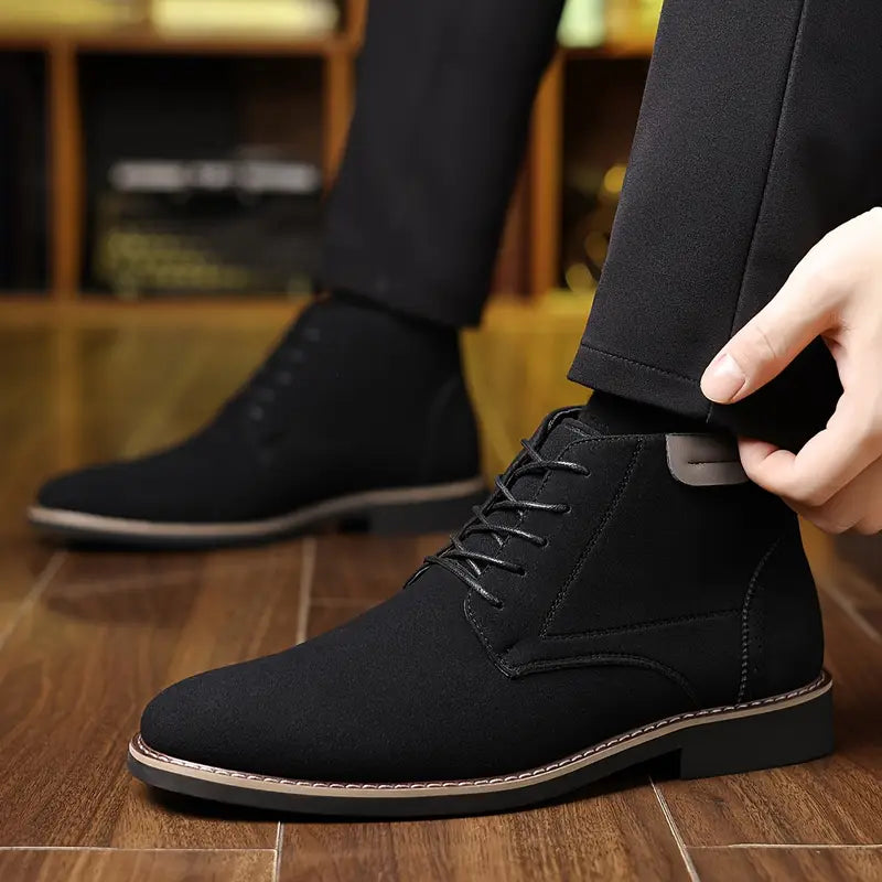Classic Men's Lace Up Oxford Shoes - OutfitLondon