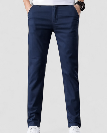 Men's Tailored Fit Office Pants - Versatile Work Trousers