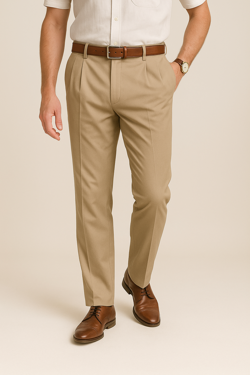 Men's Tailored Fit Work Trousers
