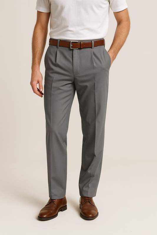 Men's Tailored Fit Work Trousers - OutfitLondon