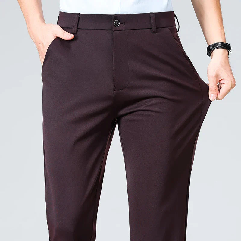 Men's Tailored Fit Dress Pants - OutfitLondon