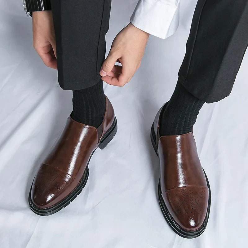 Men's Comfortable Slip-On Leather Loafers