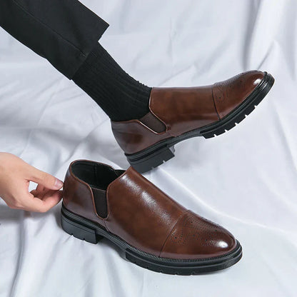 Men's Comfortable Slip-On Leather Loafers