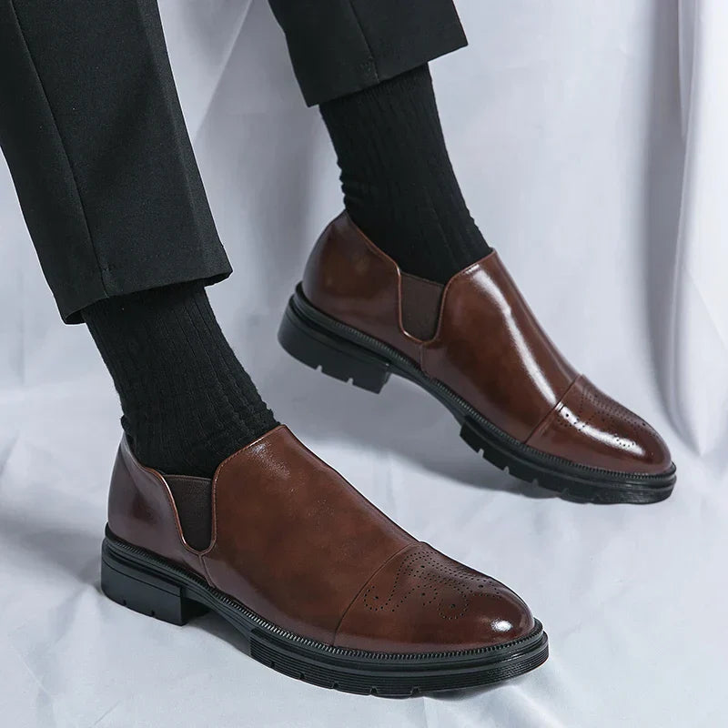 Men's Comfortable Slip-On Leather Loafers