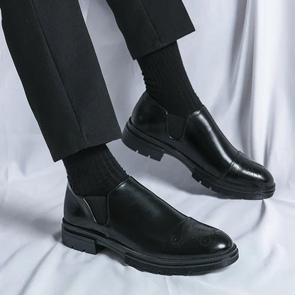 Men's Comfortable Slip-On Leather Loafers
