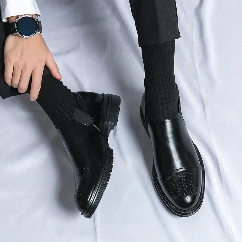 Men's Comfortable Slip-On Leather Loafers