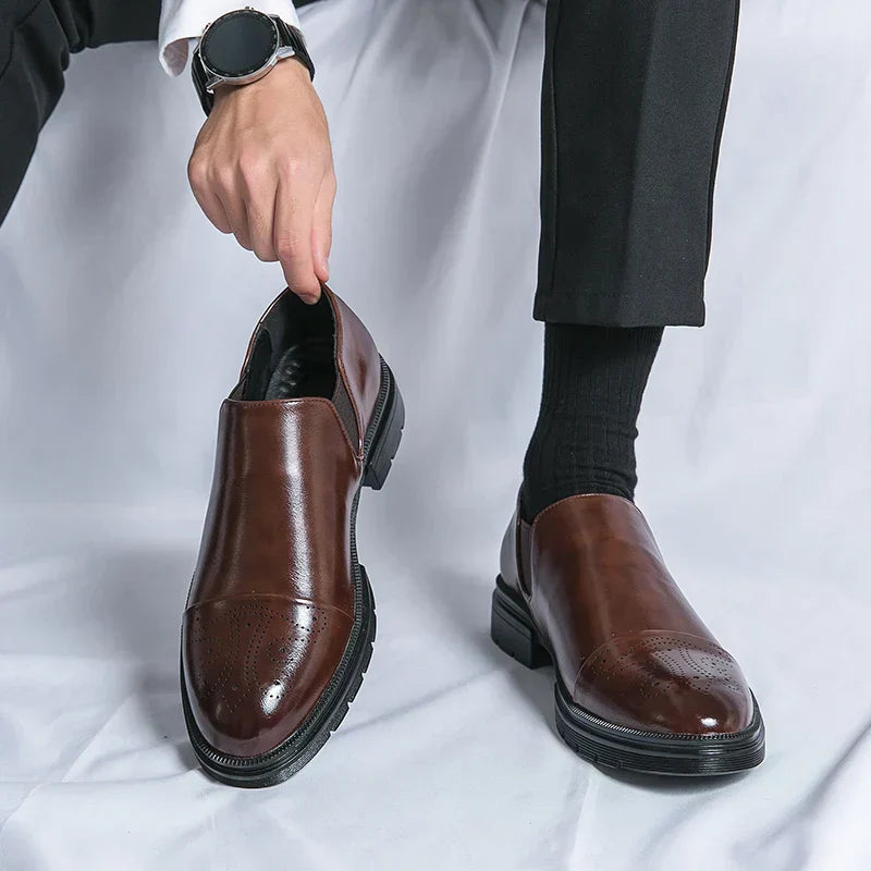 Men's Comfortable Slip-On Leather Loafers