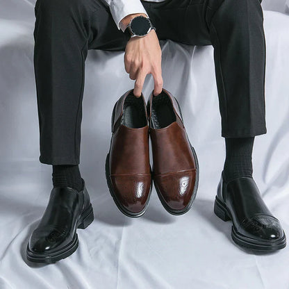 Men's Comfortable Slip-On Leather Loafers