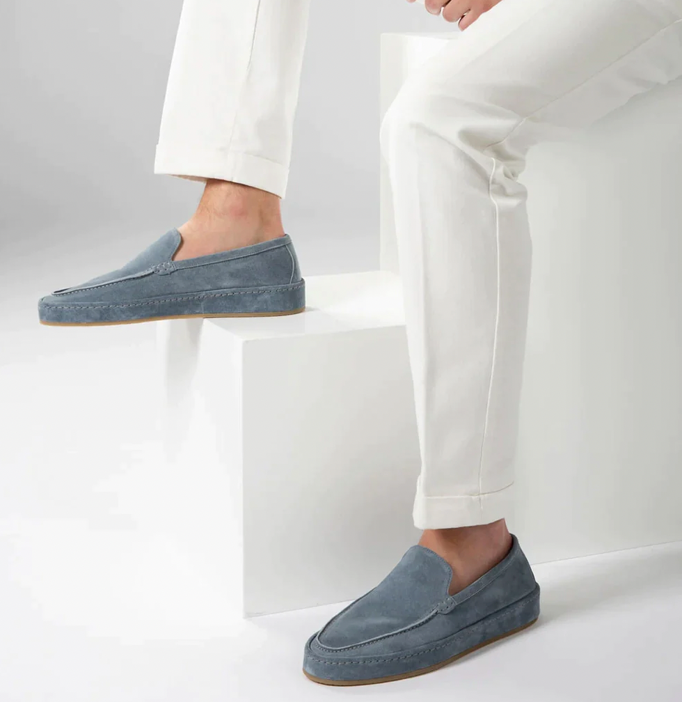 Comfortable Slip On Leather Loafers For Men