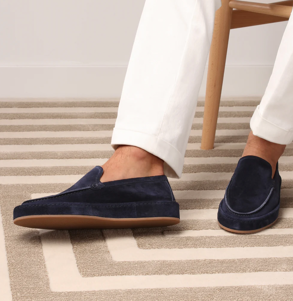 Comfortable Slip On Leather Loafers For Men