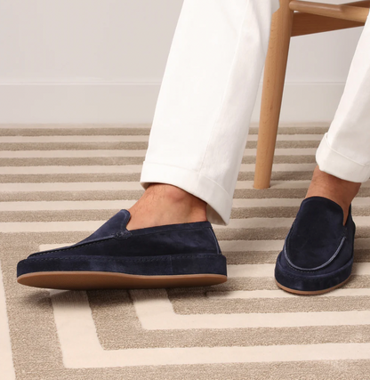 Comfortable Slip On Leather Loafers For Men