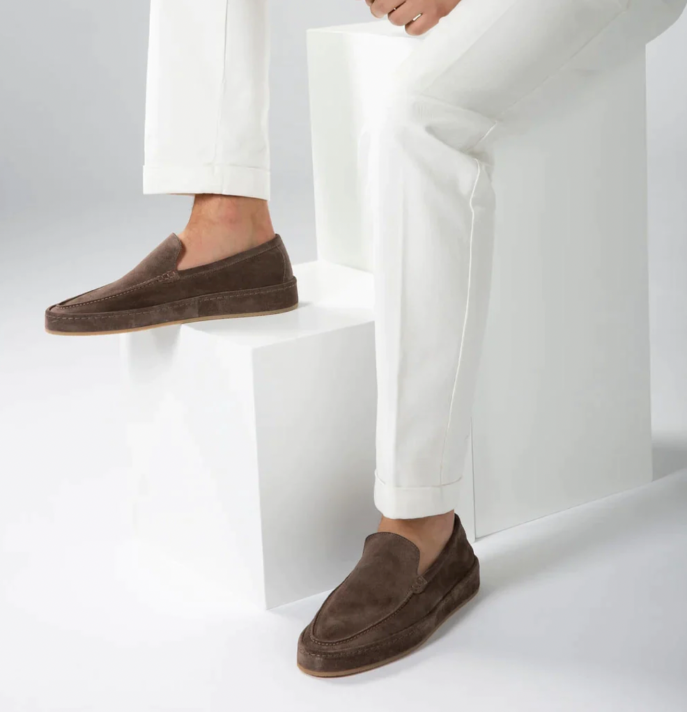 Comfortable Slip On Leather Loafers For Men