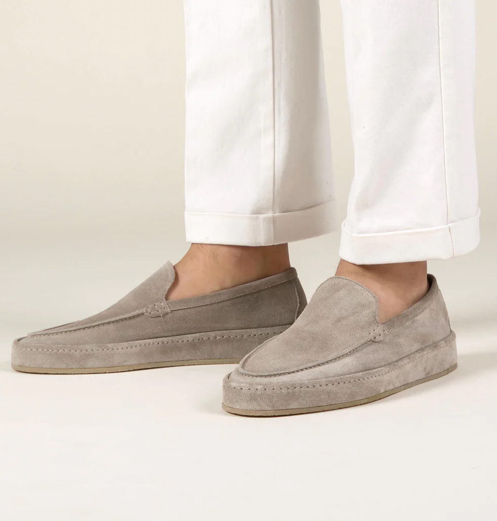 Comfortable Slip On Leather Loafers For Men - OutfitLondon