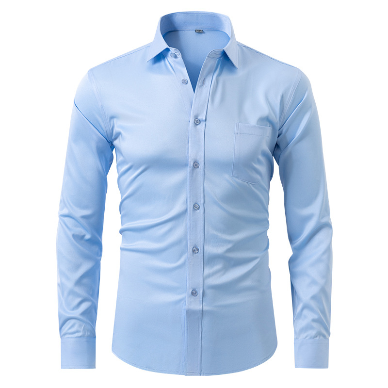 Classic Fit Dress Shirt - Long Sleeve Button Down