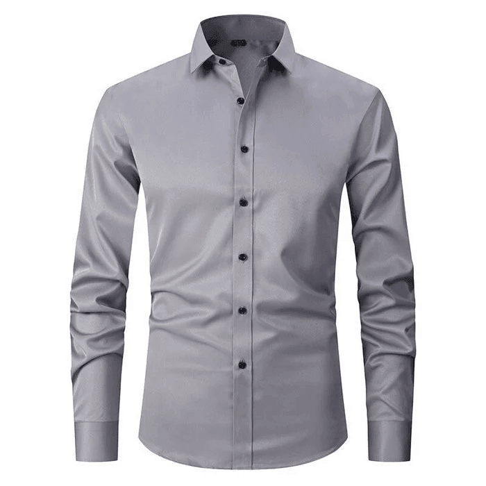 Classic Fit Dress Shirt - Long Sleeve Button Down