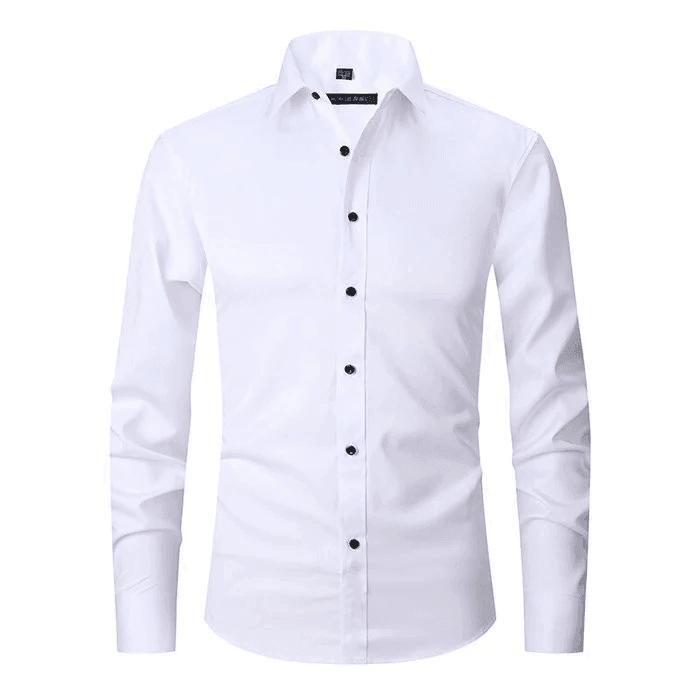 Classic Fit Dress Shirt - Long Sleeve Button Down