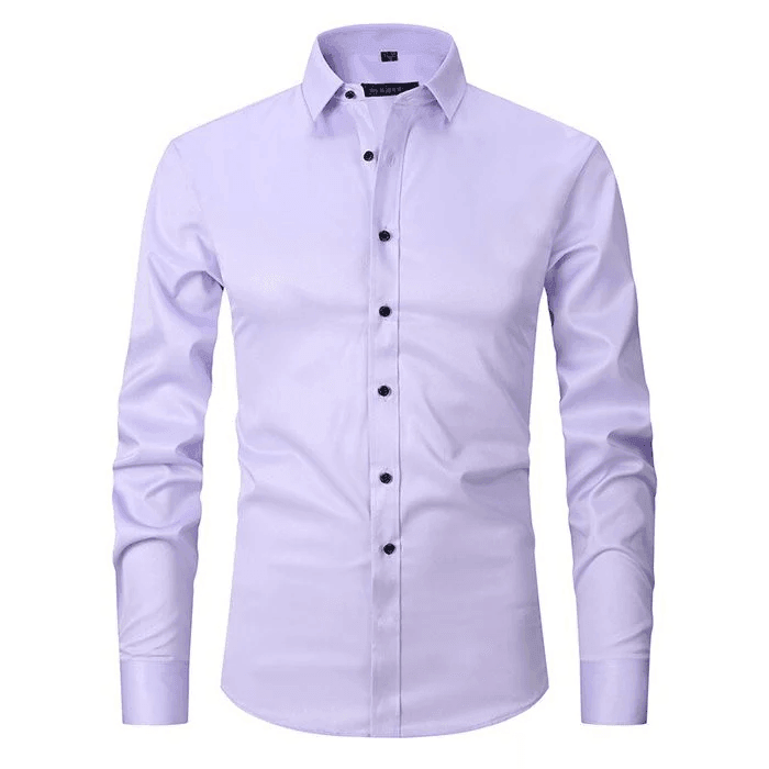 Classic Fit Dress Shirt - Long Sleeve Button Down