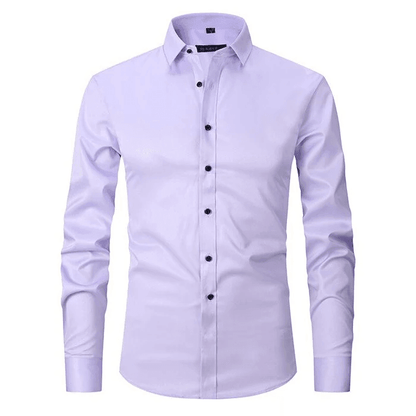 Classic Fit Dress Shirt - Long Sleeve Button Down