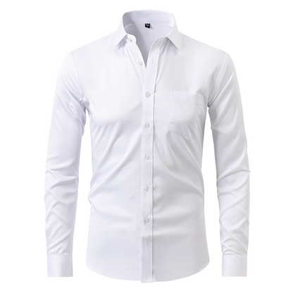 Classic Fit Dress Shirt - Long Sleeve Button Down