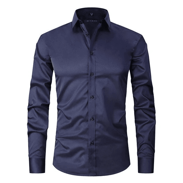 Classic Fit Dress Shirt - Long Sleeve Button Down
